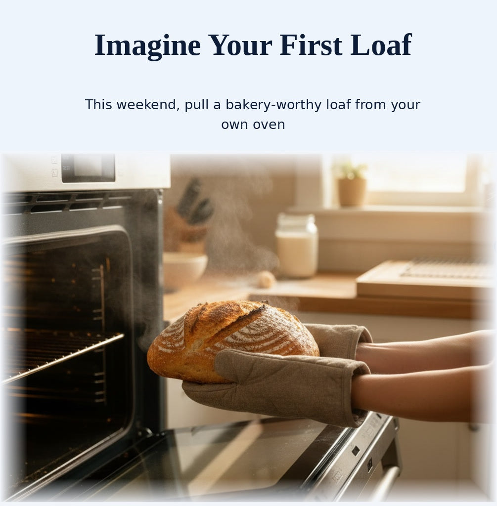 Bake Bakery-Style Sourdough at Home with the Complete Doughly Bread Baking Kit