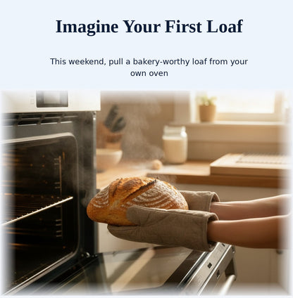 Bake Bakery-Style Sourdough at Home with the Complete Doughly Bread Baking Kit