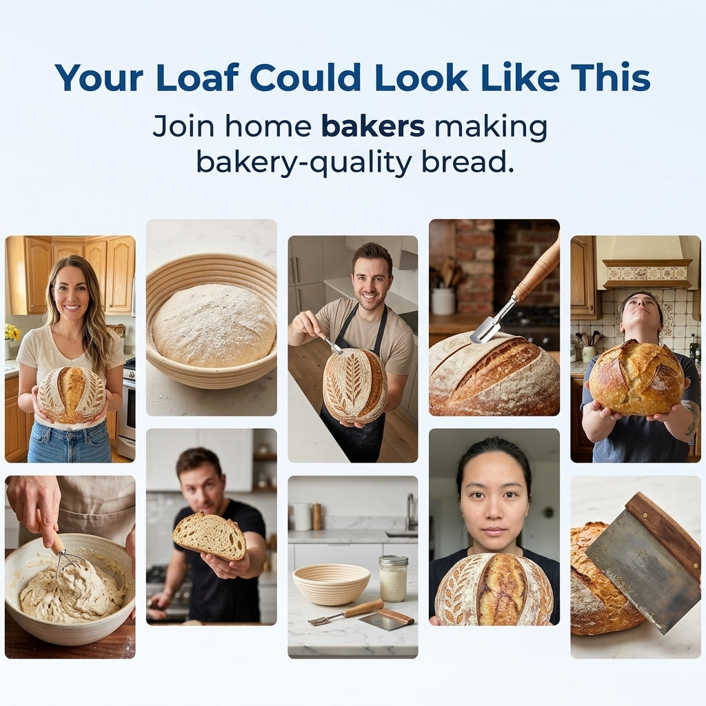 Bake Bakery-Style Sourdough at Home with the Complete Doughly Bread Baking Kit