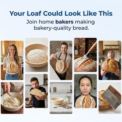 Bake Bakery-Style Sourdough at Home with the Complete Doughly Bread Baking Kit